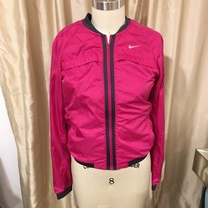 Pink Nike Dri-Fit Windbreaker
